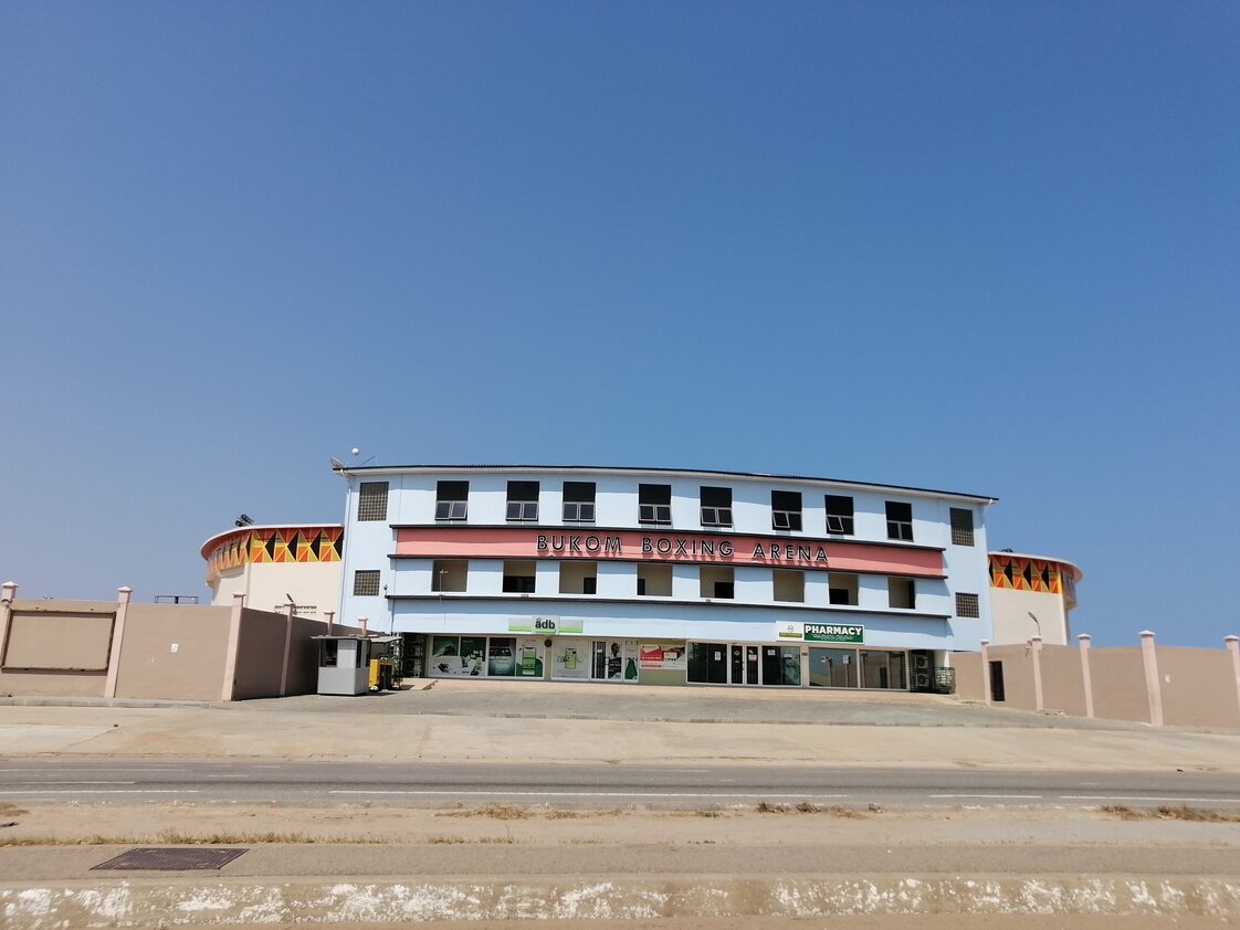 The Bukom Boxing Arena in Accra.