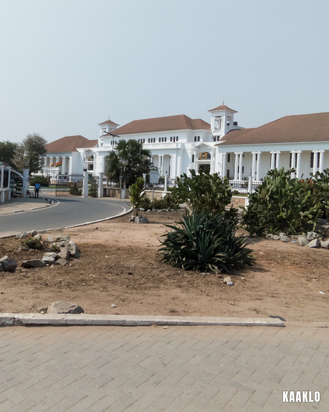 The Supreme Court of Ghana buildings in Accra.